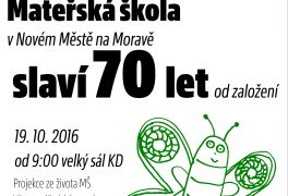 Mateřská škola slaví 70 let od založení